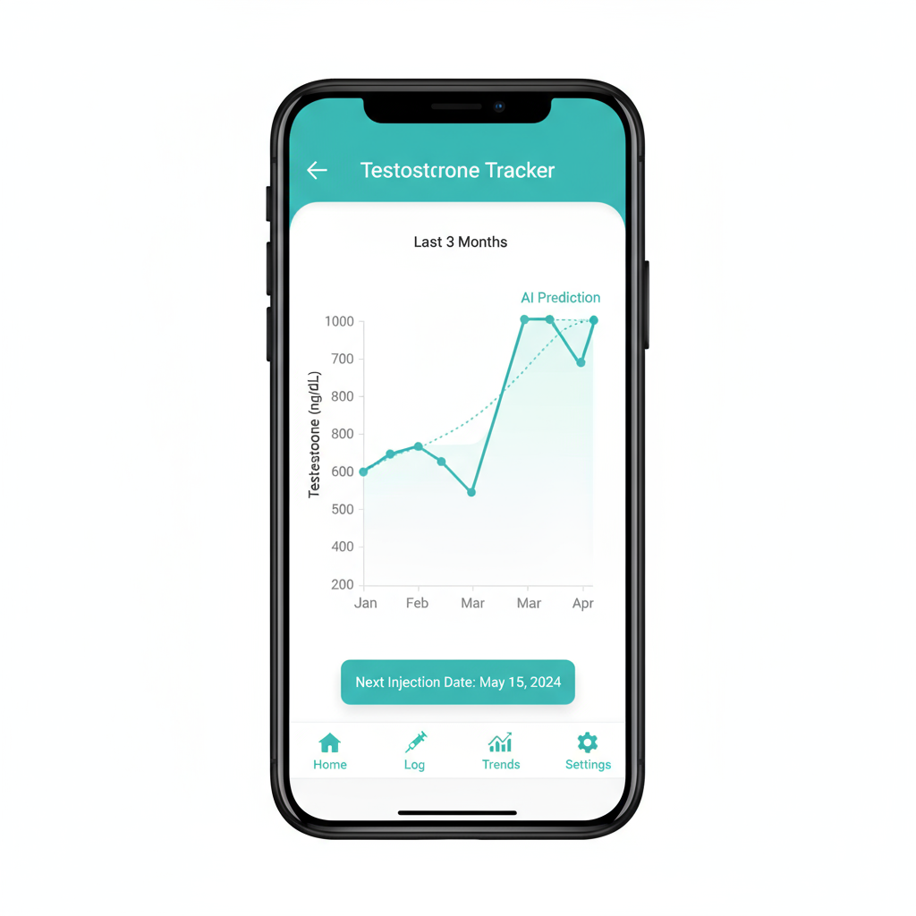 Testosterone Tracking Graph